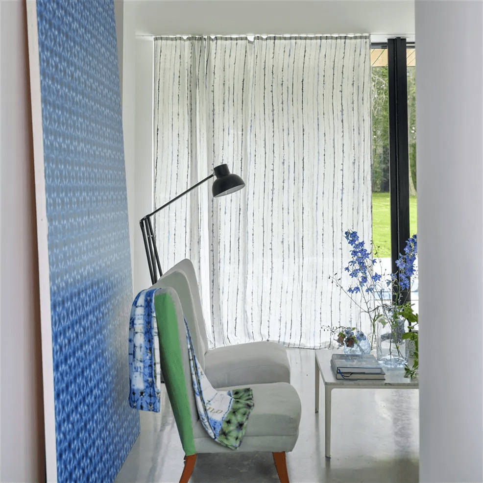 Shibori Wallpaper - Cobalt - PDG1160/04 - Designers Guild