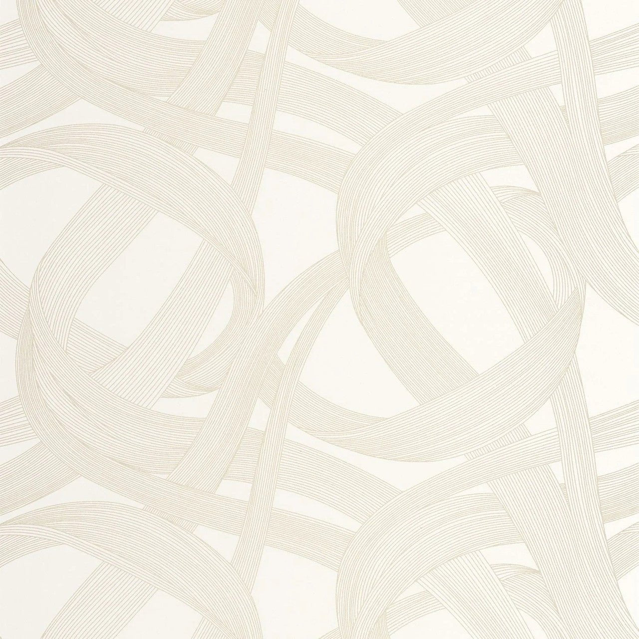 Shimmy Annees Folles Wallpaper - Blanc Ficelle - Casadeco - 201060287 - Premier Wallcovering