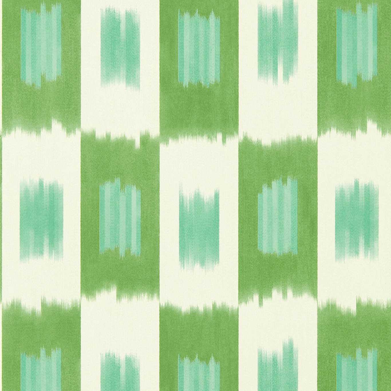 Shiruku Wallpaper - Emerald/Forest/Silver Willow - Harlequin - HQN3112921