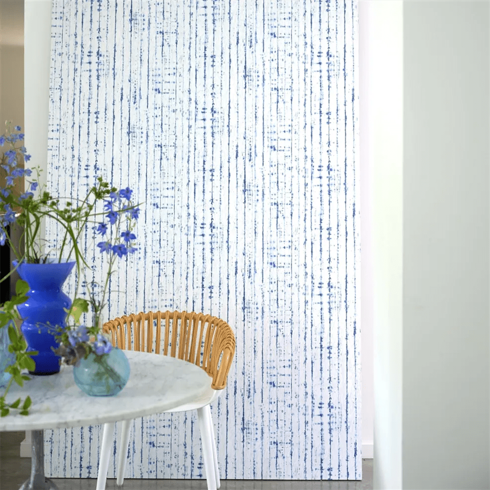 Shiwa Wallpaper - Cobalt - PDG1159/04 - Designers Guild