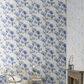 Shiwa Wallpaper - Cobalt - PDG1159/04 - Designers Guild