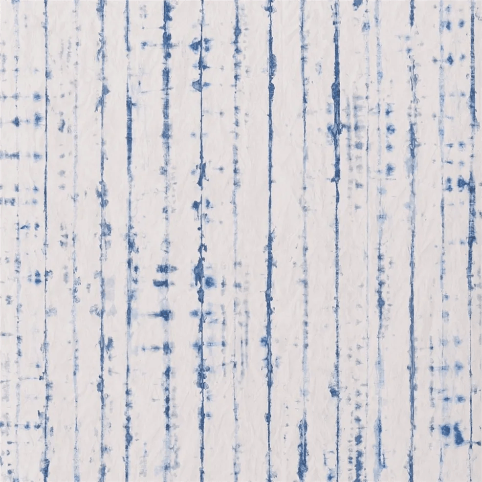 Shiwa Wallpaper - Cobalt - PDG1159/04 - Designers Guild