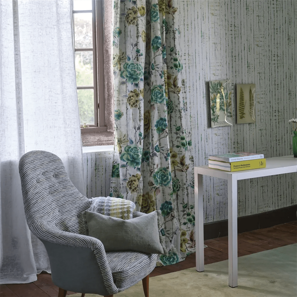 Shiwa Wallpaper - Emerald - PDG1159/03 - Designers Guild