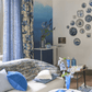 Shoshi Wallpaper - Cobalt - PDG1163/01 - Designers Guild