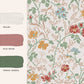 Shropshire Posy Wallpaper - Antique Pink - Laura Ashley - 121082 - Premier Wallcovering