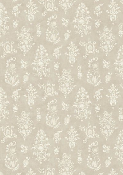 Sicilia Wallpaper - Parchment - Lewis & Wood - Premier Wallcovering