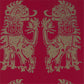 Sicilian Lion Wallpaper - Cinnabar/Bronze - ZPLW312978 - Zoffany