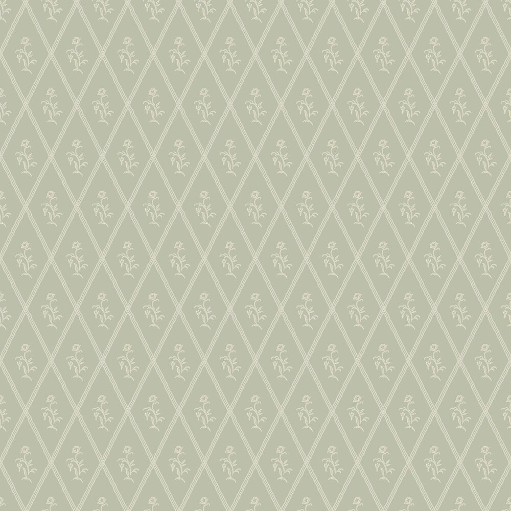 Signe Wallpaper - Green - Boråstapeter - 5508 - Premier Wallcovering