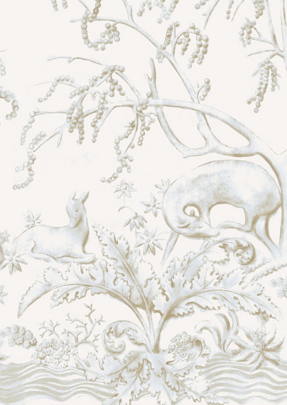 Sika Wallpaper - Eucalyptus - Lewis & Wood - Premier Wallcovering