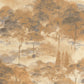 Sila Riverside Wallpaper - Jaune Miel - Casadeco - 89552446 - Premier Wallcovering