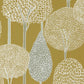 Silhouette Wallpaper - Ochre/Taupe - HRTW113140 - Harlequin - Premier Wallcovering