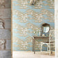 Silvi Clouds Wallpaper - English Blue - Sanderson - DYSI216601