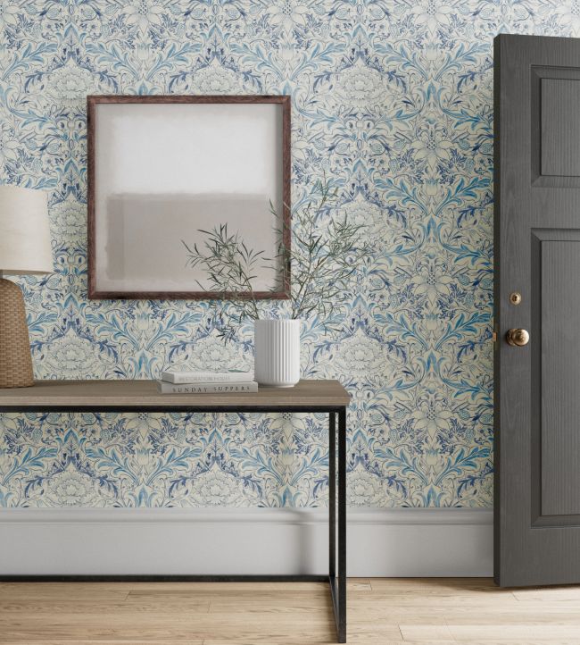 Simply Severn Wallpaper - Woad - 217075 - Morris & Co - Premier Wallcovering