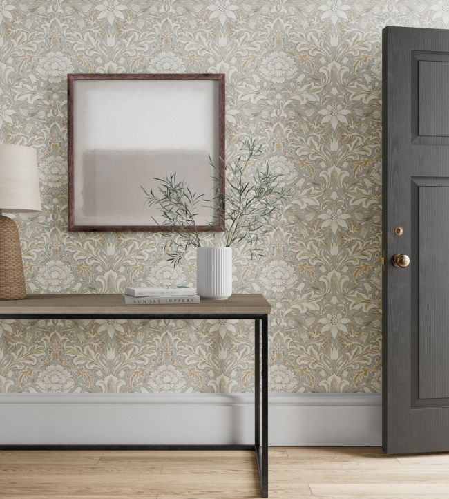 Simply Severn Wallpaper - Dove - 217076 - Morris & Co - Premier Wallcovering