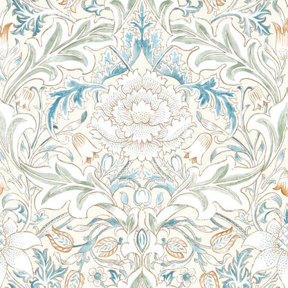 Simply Severn Wallpaper - Bayleaf/Annatto - Morris & Co - 217074 - Morris Wallpaper