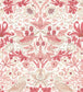 Simply Strawberry Thief Wallpaper - Madder - 217059 - Morris & Co - Premier Wallcovering
