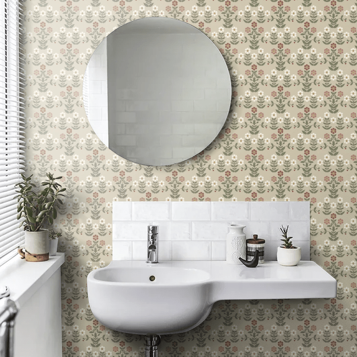 Sippor Wallpaper - Taupe - Boråstapeter - 4810 - Premier Wallcovering