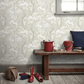 Siri Wallpaper - Grey - Boråstapeter - 4540 - Premier Wallcovering