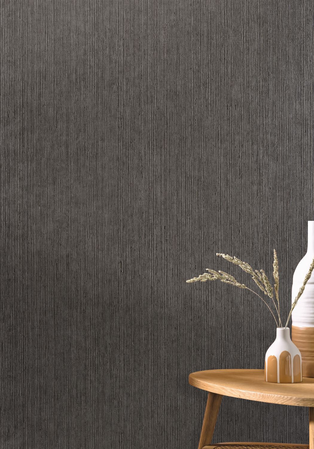 Sisal Wallpaper - Noir - Caselio - 106019000