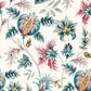 Sizergh Wallpaper - Teal/Berry - Clarke & Clarke - W0198/04 - Premier Wallcovering