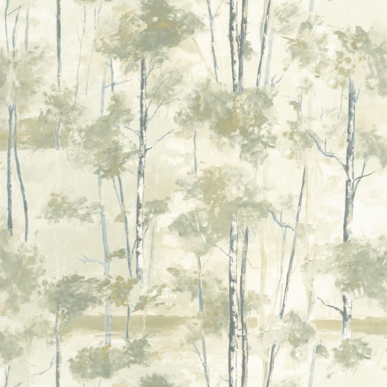 Skandinavia Riverside Wallpaper - Vert Lichen - Casadeco - 89547418 - Premier Wallcovering