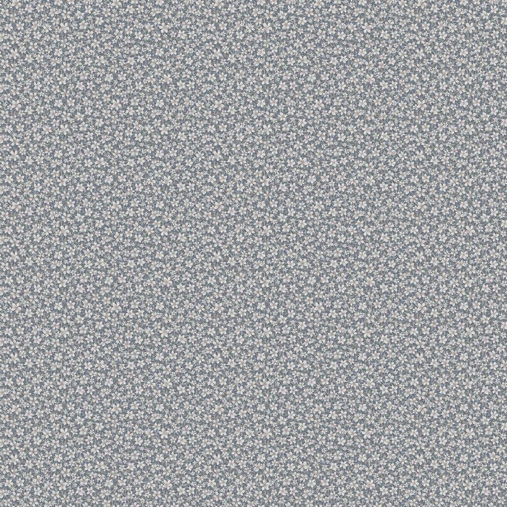 Skogsblomst Wallpaper - Dark Blue - Boråstapeter - 3266 - Premier Wallcovering