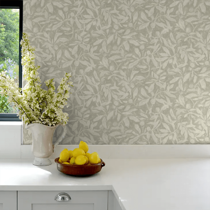 Skogsparken Wallpaper - Sage - Boråstapeter - 4194 - Premier Wallcovering