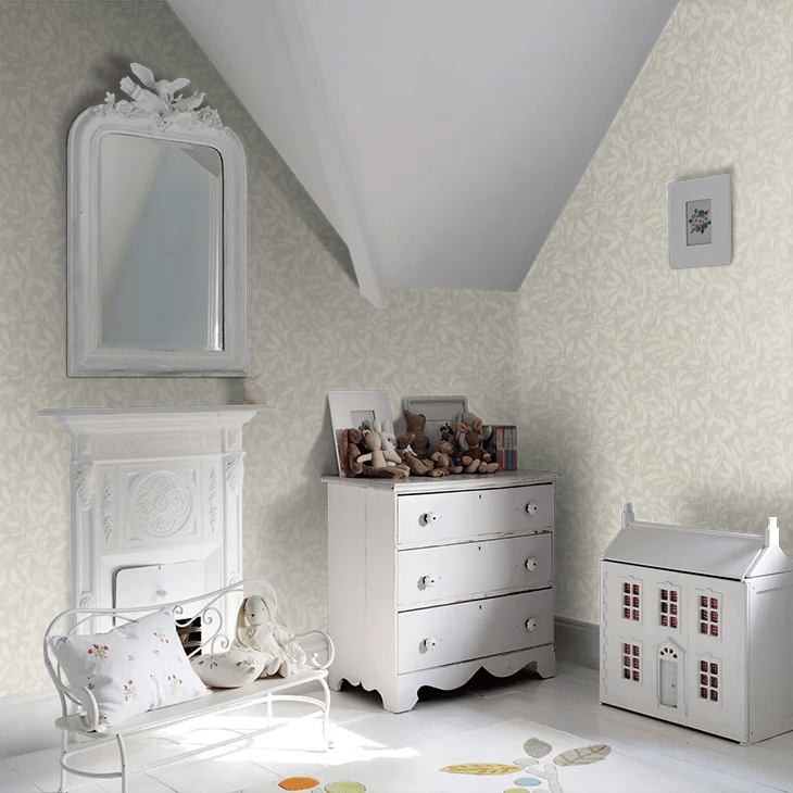 Skogsparken Wallpaper - Ivory - Boråstapeter - 4195 - Premier Wallcovering