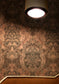Skull Damask Superwide Wallpaper - Dark Beetroot - Timorous Beasties - ROR/SKLD/OBRN/01 - Premier Wallcovering