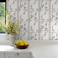 Slottsteatern Wallpaper - Blue / Pink - Boråstapeter - 4507 - Premier Wallcovering