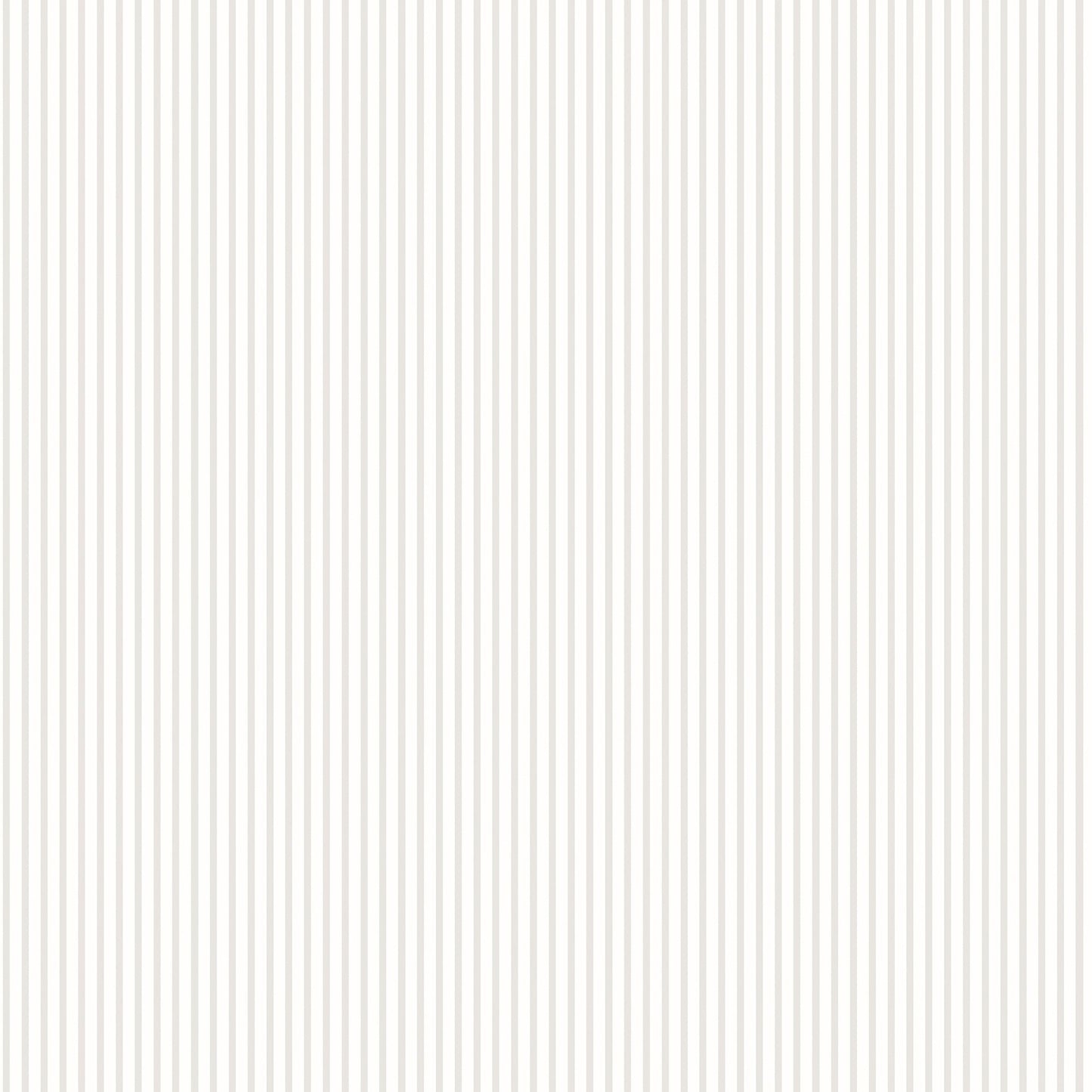 Small Prints Candy Stripe Wallpaper - Grey - Galerie - G56642 - Premier Wallcovering