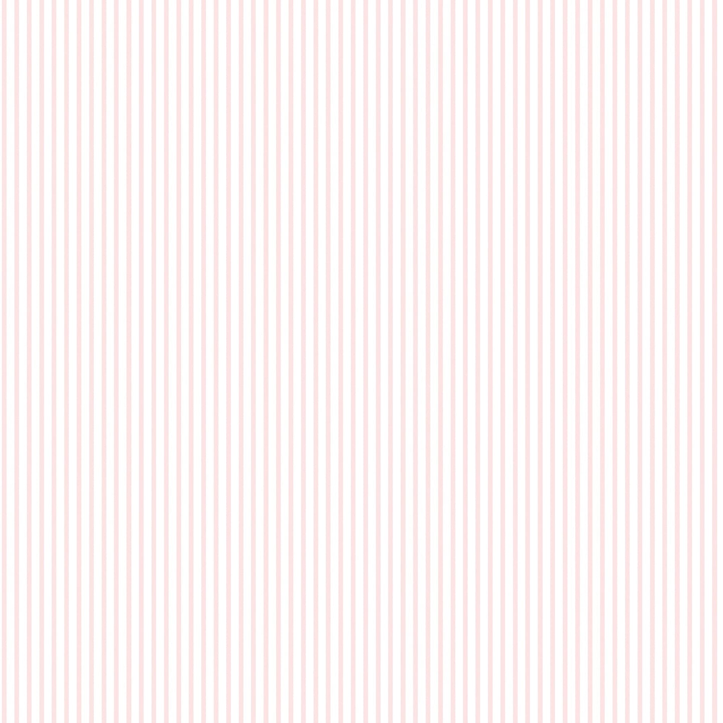 Small Prints Candy Stripe Wallpaper - Pink - Galerie - G56643 - Premier Wallcovering