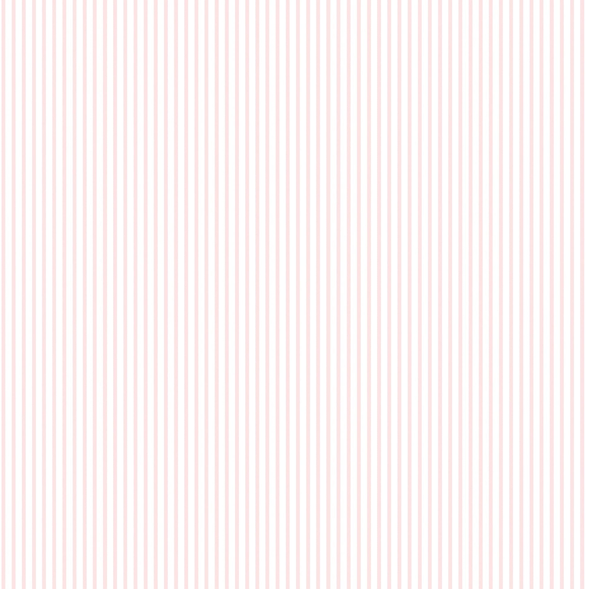 Small Prints Candy Stripe Wallpaper - Pink - Galerie - G56643 - Premier Wallcovering