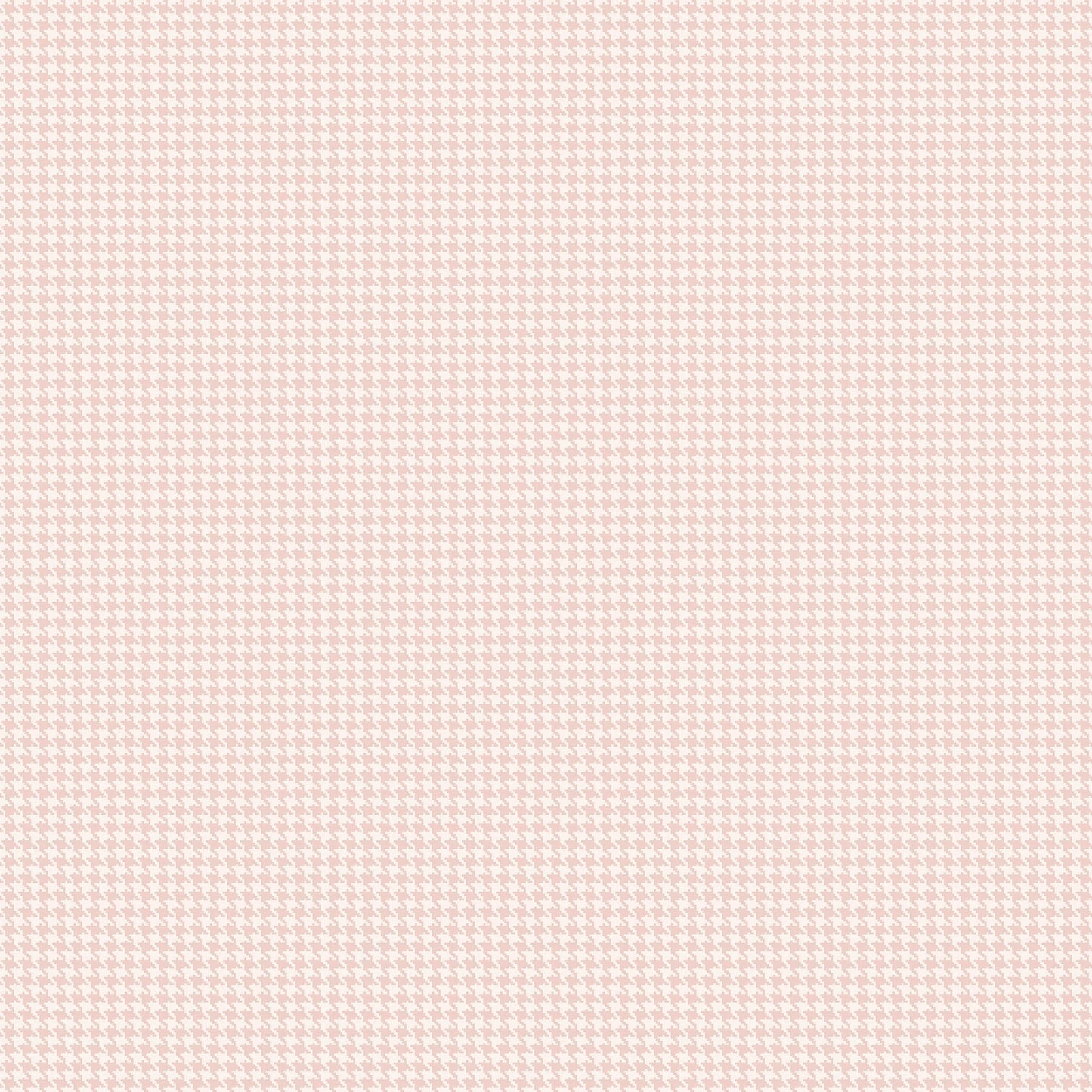 Small Prints Houndstooth Wallpaper - Blush Pink - Galerie - G56660 - Premier Wallcovering