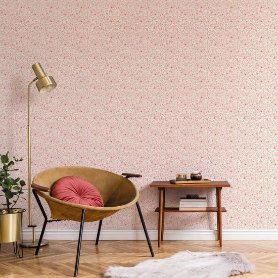 Small Prints Mini Mod Floral Wallpaper – Lionheart Wallpaper