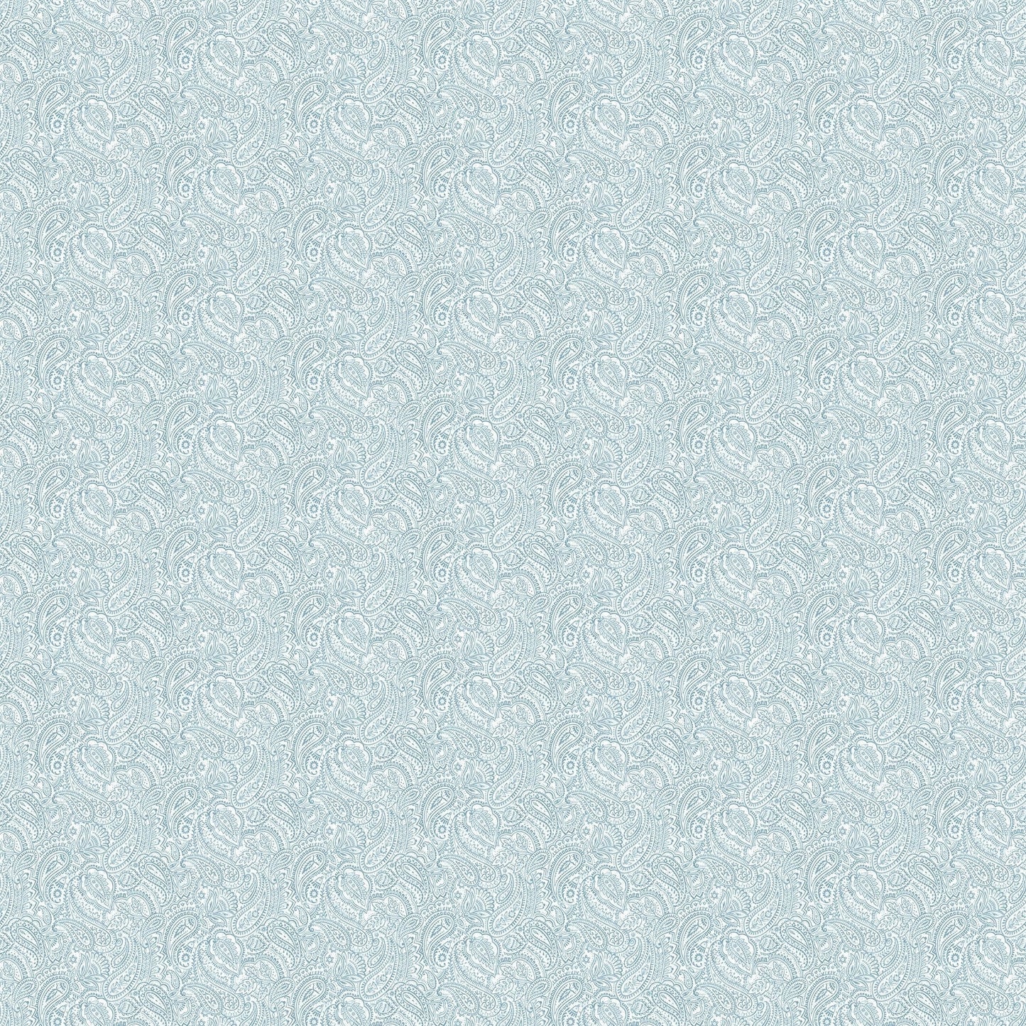 Small Prints Small Paisley Wallpaper - Blue - Galerie - G56690 - Premier Wallcovering