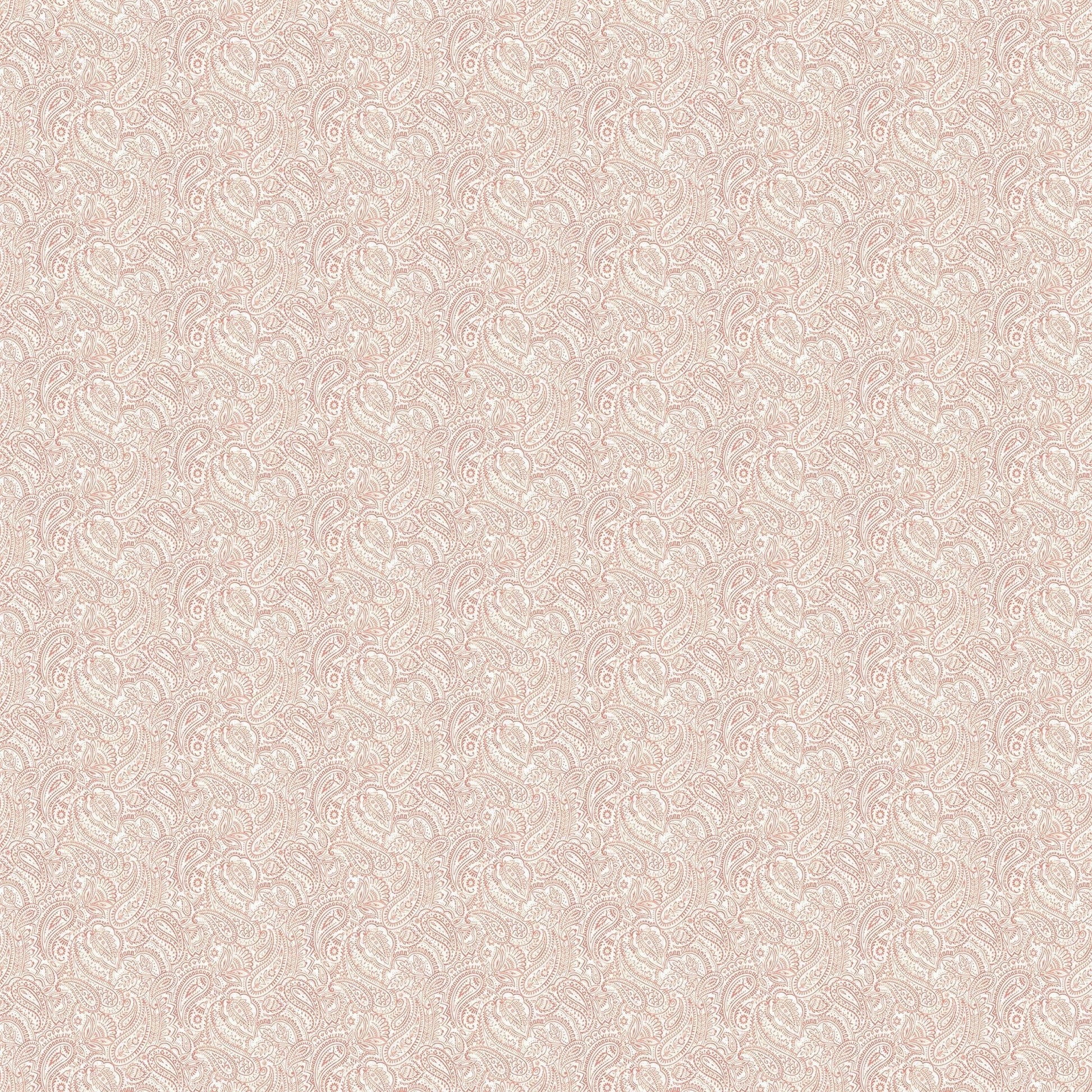 Small Prints Small Paisley Wallpaper - Blush Pink - Galerie - G56691 - Premier Wallcovering