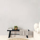 Small Prints Stained Glass Stripe Wallpaper - Black / Greys - Galerie - G56692 - Premier Wallcovering