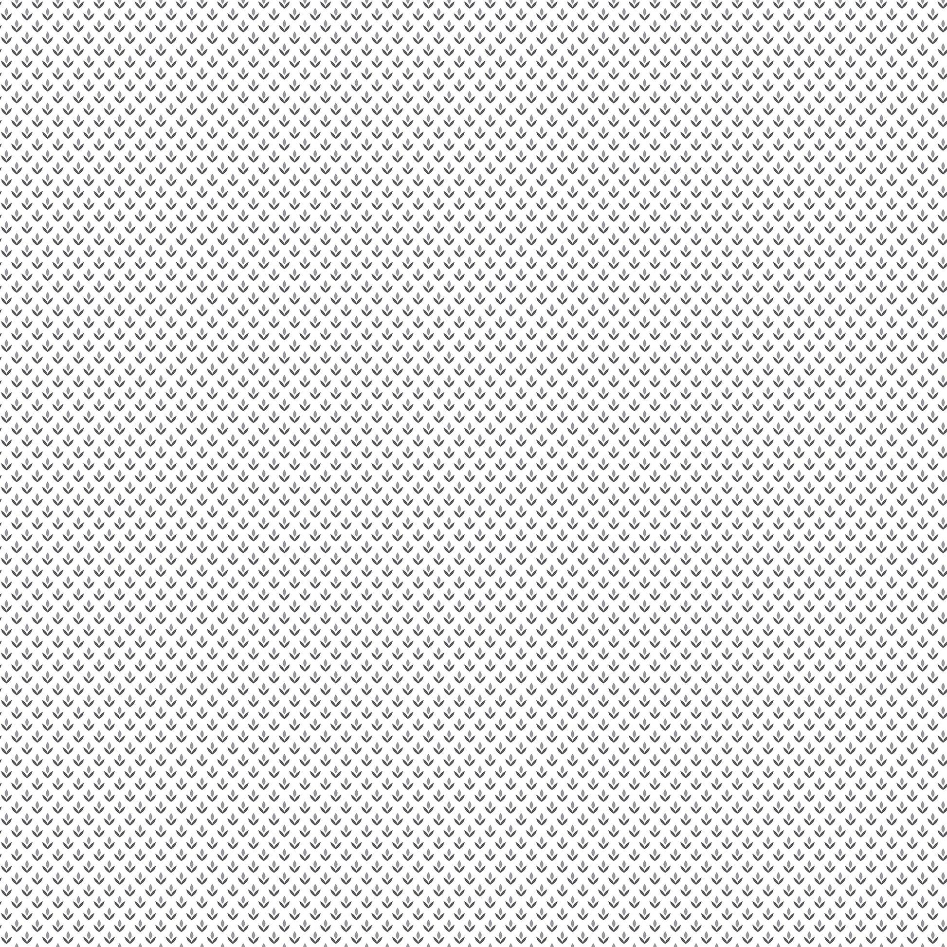 Small Prints Tiny Tulip Wallpaper - Grey / Black - Galerie - G56701 - Premier Wallcovering