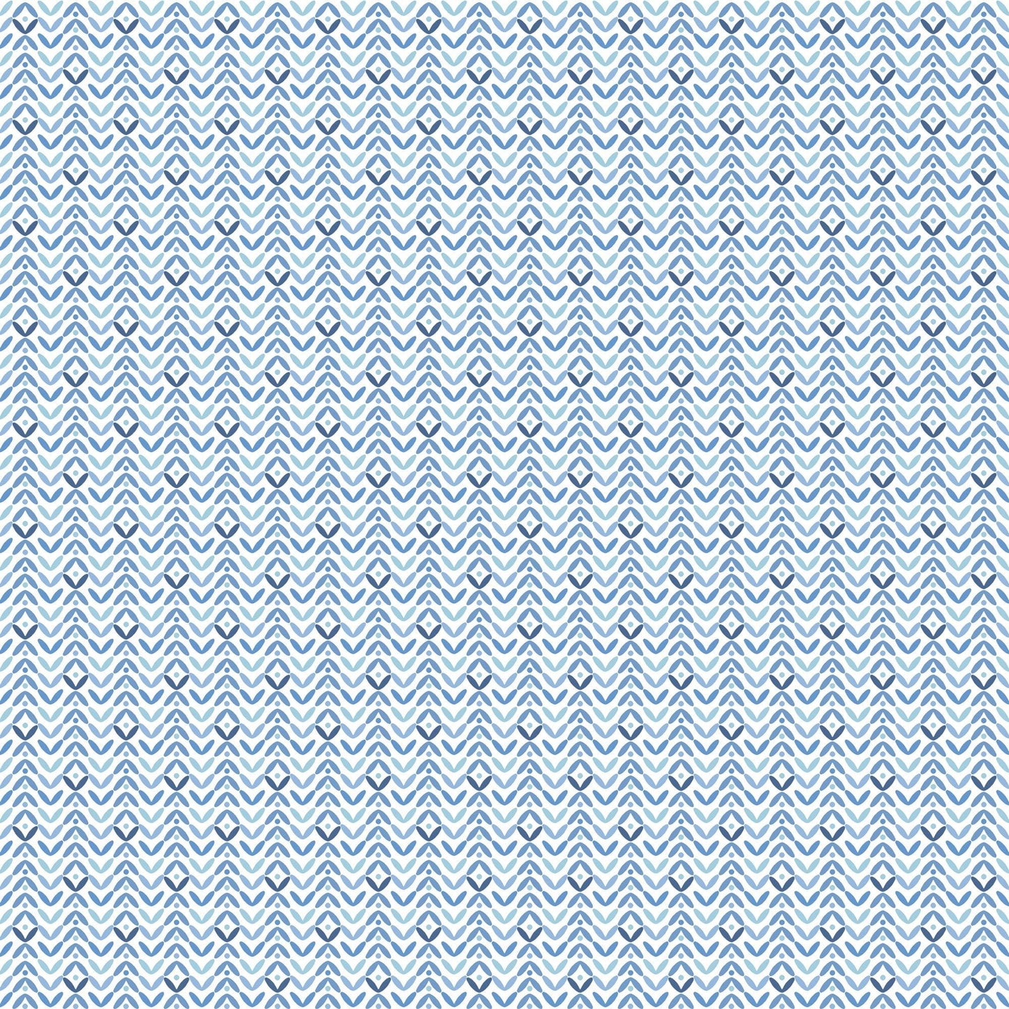 Small Prints Tulip Flip Wallpaper - Blue / Mint / Navy - Galerie - G56704 - Premier Wallcovering