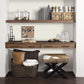 Smart Stripes Breton Stripe Wallpaper - Beige - Galerie - G68052 - Premier Wallcovering