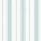 Smart Stripes Heritage Stripe Wallpaper - Turquoise - Galerie - G68068 - Premier Wallcovering