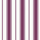 Smart Stripes Heritage Stripe Wallpaper - Plum - Galerie - G68066 - Premier Wallcovering