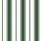 Smart Stripes Heritage Stripe Wallpaper - Hunter Green - Galerie - G68063 - Premier Wallcovering