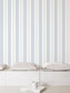 Smart Stripes Multi - Stripe Wallpaper - Blue - Galerie - G67574 - Premier Wallcovering
