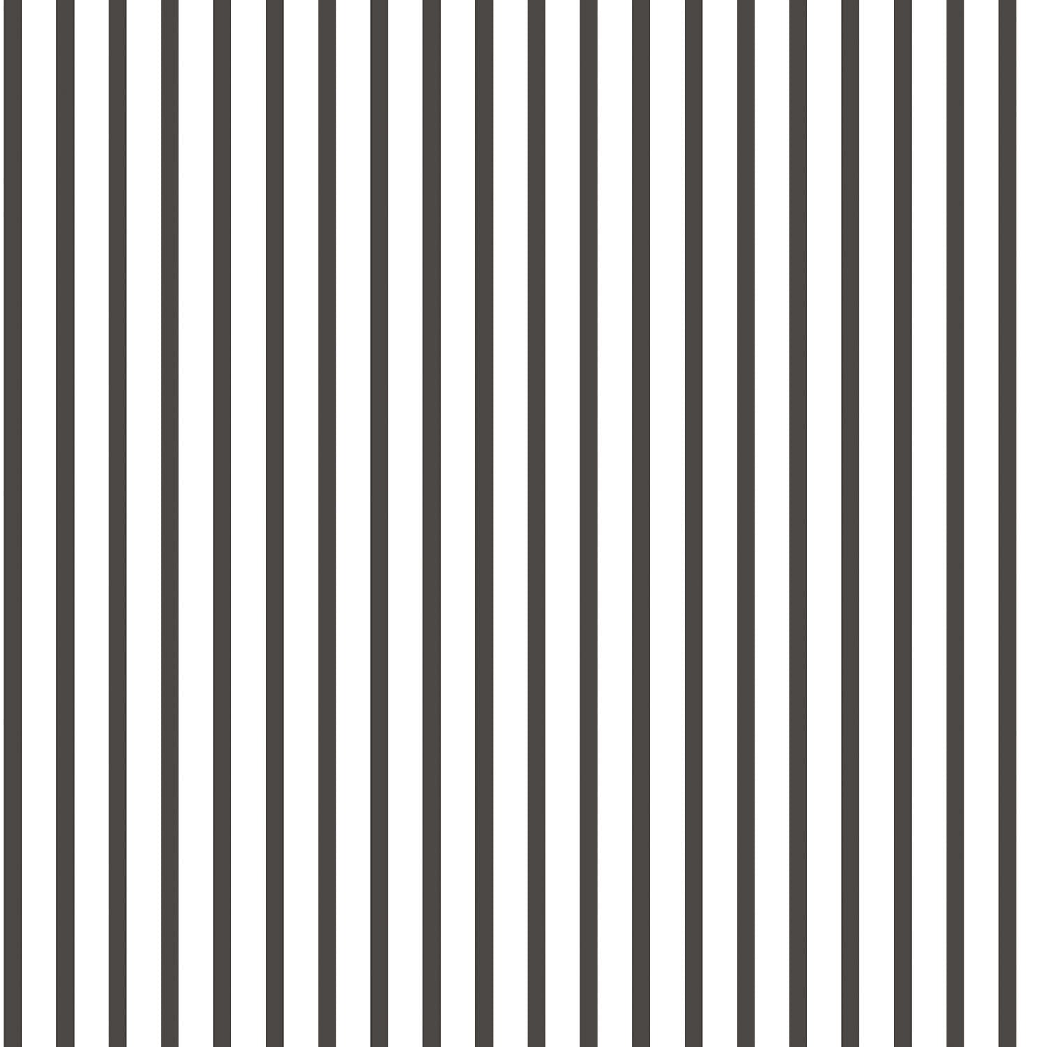 Smart Stripes Pin Stripe Wallpaper - Black / Cream - Galerie - G67533 - Premier Wallcovering