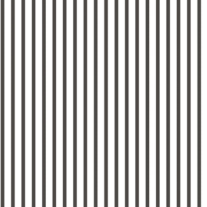 Smart Stripes Pin Stripe Wallpaper - Black / Cream - Galerie - G67533 - Premier Wallcovering
