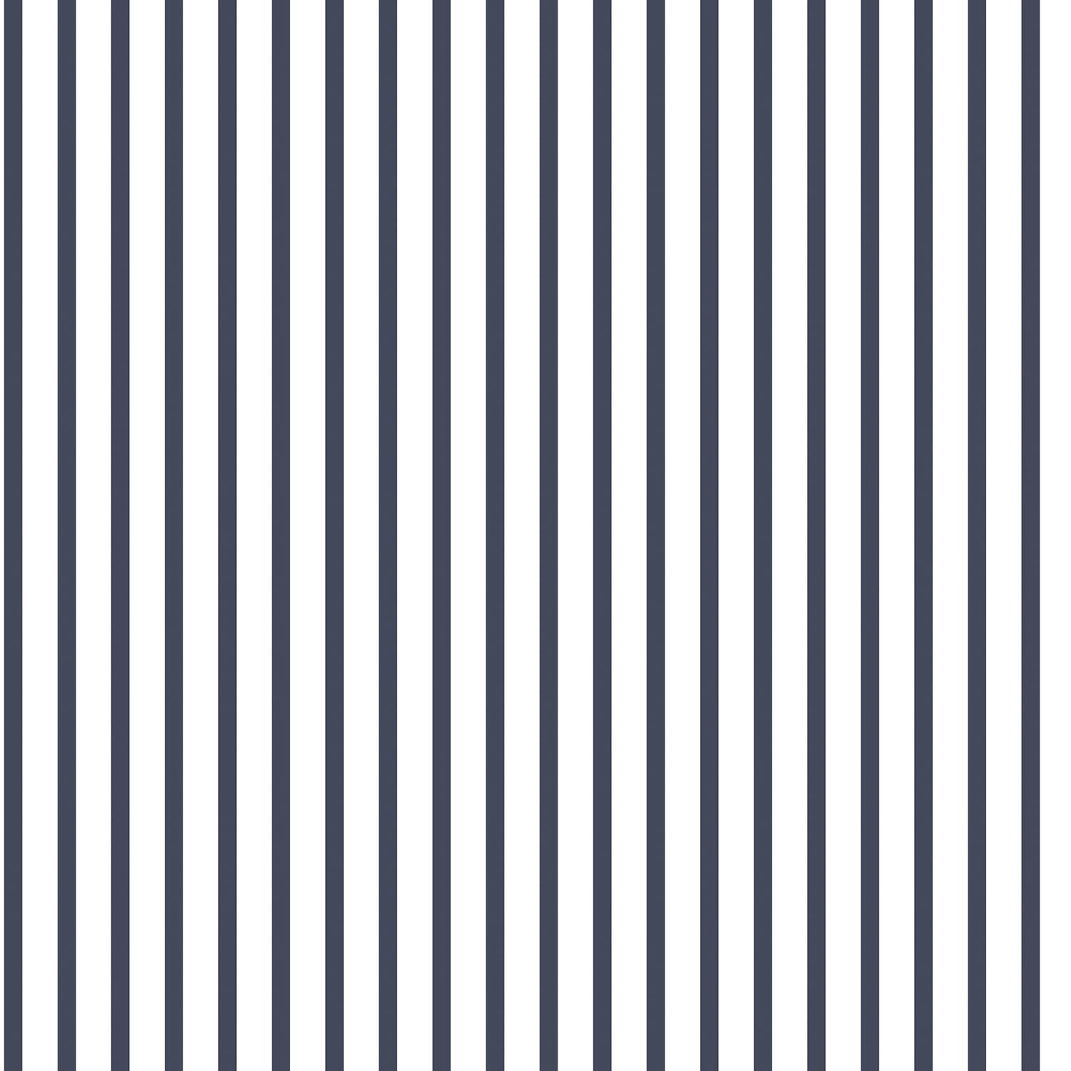 Smart Stripes Pin Stripe Wallpaper - Blue / Cream - Galerie - G67535 - Premier Wallcovering