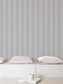 Smart Stripes Single Colour Stripe Wallpaper - Grey - Galerie - G67559 - Premier Wallcovering