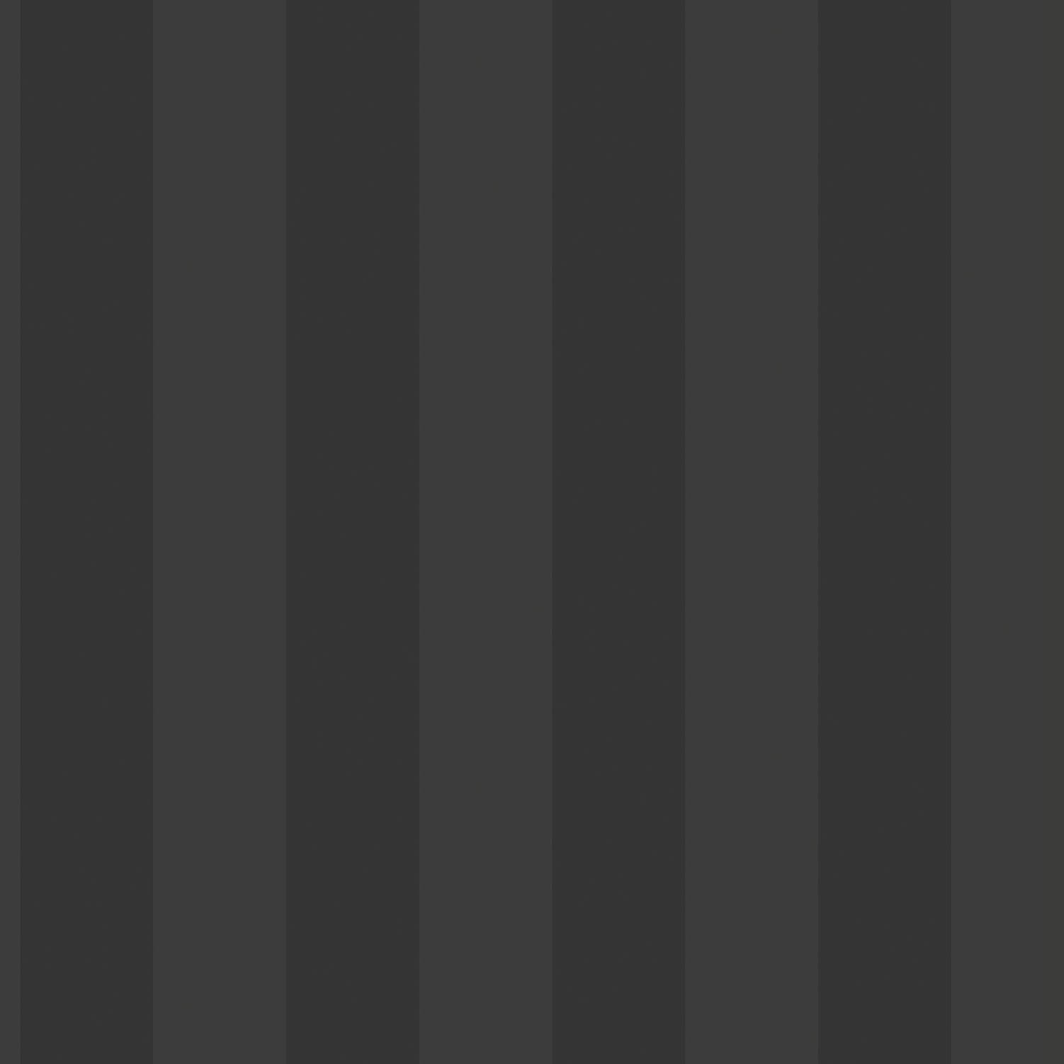 Smart Stripes Single Colour Stripe Wallpaper - Black - Galerie - G67556 - Premier Wallcovering